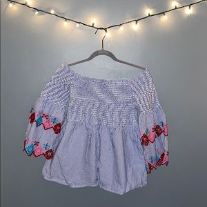 Off the shoulder top